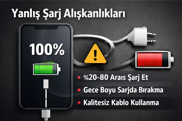Telefon Pilini En Hızlı Bitiren Alışkanlıklar (Ve Doğru Çözümleri)